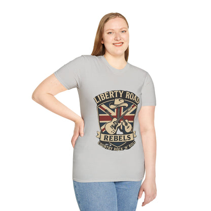 Liberty Road Rebels Britannia T-Shirt  Unisex Softstyle Tee