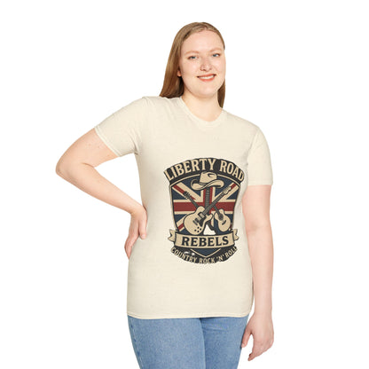 Liberty Road Rebels Britannia T-Shirt  Unisex Softstyle Tee