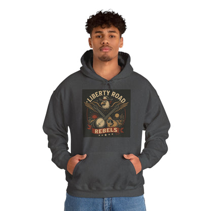 Liberty Road Rebels Vintage Americana Style Sweatshirt Unisex Hoodie