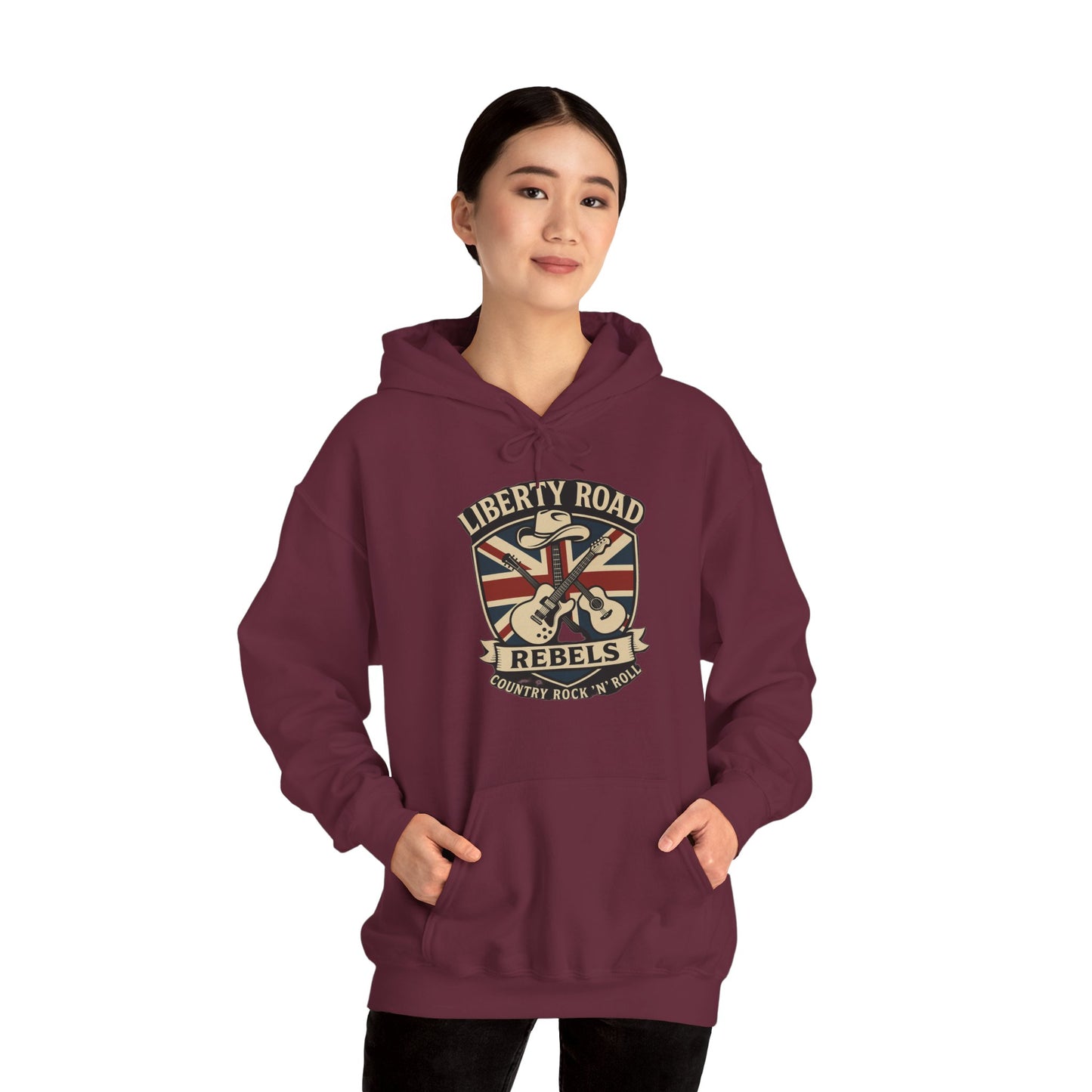 Liberty Road Rebels Britannia Hoodie Unisex Sweatshirt