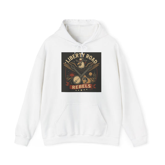 Liberty Road Rebels Vintage Americana Style Sweatshirt Unisex Hoodie