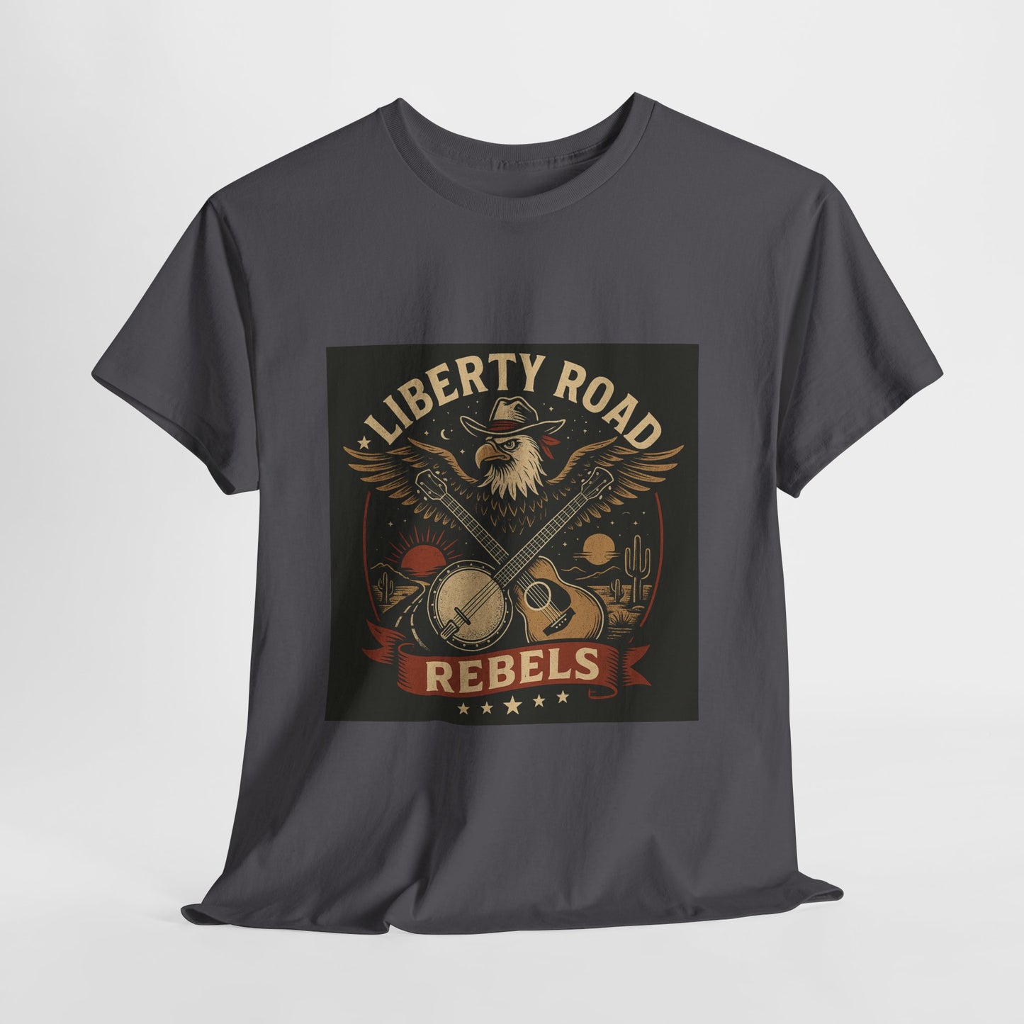 Liberty Road Rebels Vintage Americana Style Tee Unisex T-Shirt