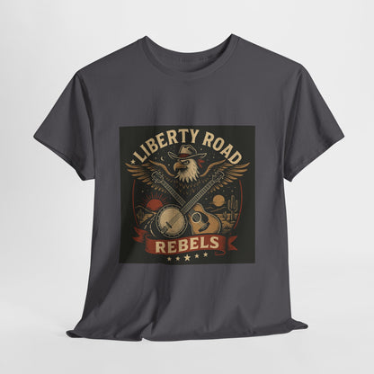 Liberty Road Rebels Vintage Americana Style Tee Unisex T-Shirt