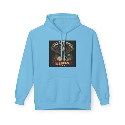 Liberty Road Rebels Vintage Americana Style Soft Fleece Hoodie