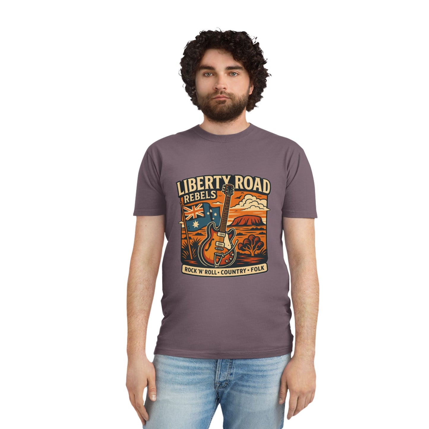 Liberty Road Rebels Australiana Unisex Tee T-Shirt