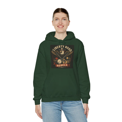 Liberty Road Rebels Vintage Americana Style Sweatshirt Unisex Hoodie