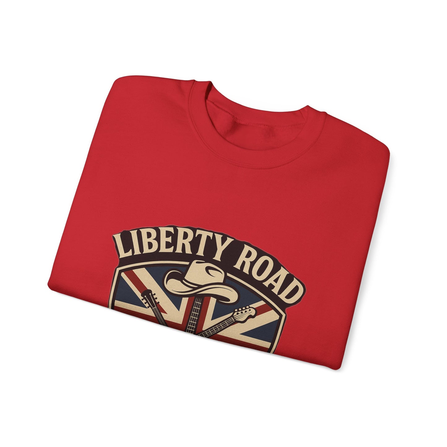Liberty Road Rebels Britannia Sweatshirt Unisex Crewneck Longsleeve T-Shirt