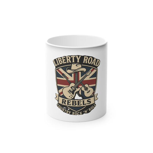 Liberty Road Rebels Brittiania Magic Color Changing Coffee Mug