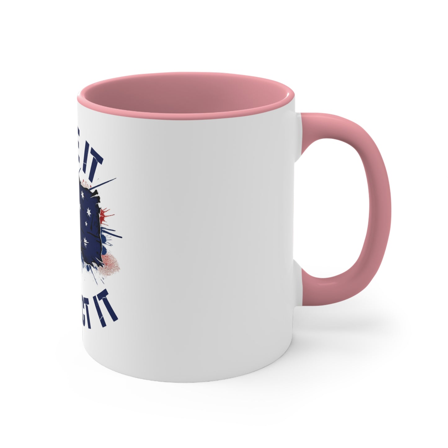 Raise It Respect It Australian Flag Colorful Accent Coffee Mug