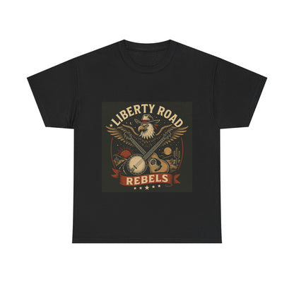 Liberty Road Rebels Vintage Americana Style Tee Unisex T-Shirt