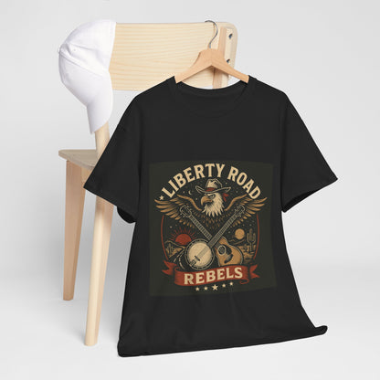 Liberty Road Rebels Vintage Americana Style Tee Unisex T-Shirt
