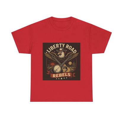 Liberty Road Rebels Vintage Americana Style Tee Unisex T-Shirt