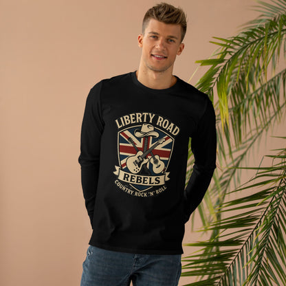 Liberty Road Rebels Britannia Men's Longsleeve Tee T-Shirt Sweatshirt