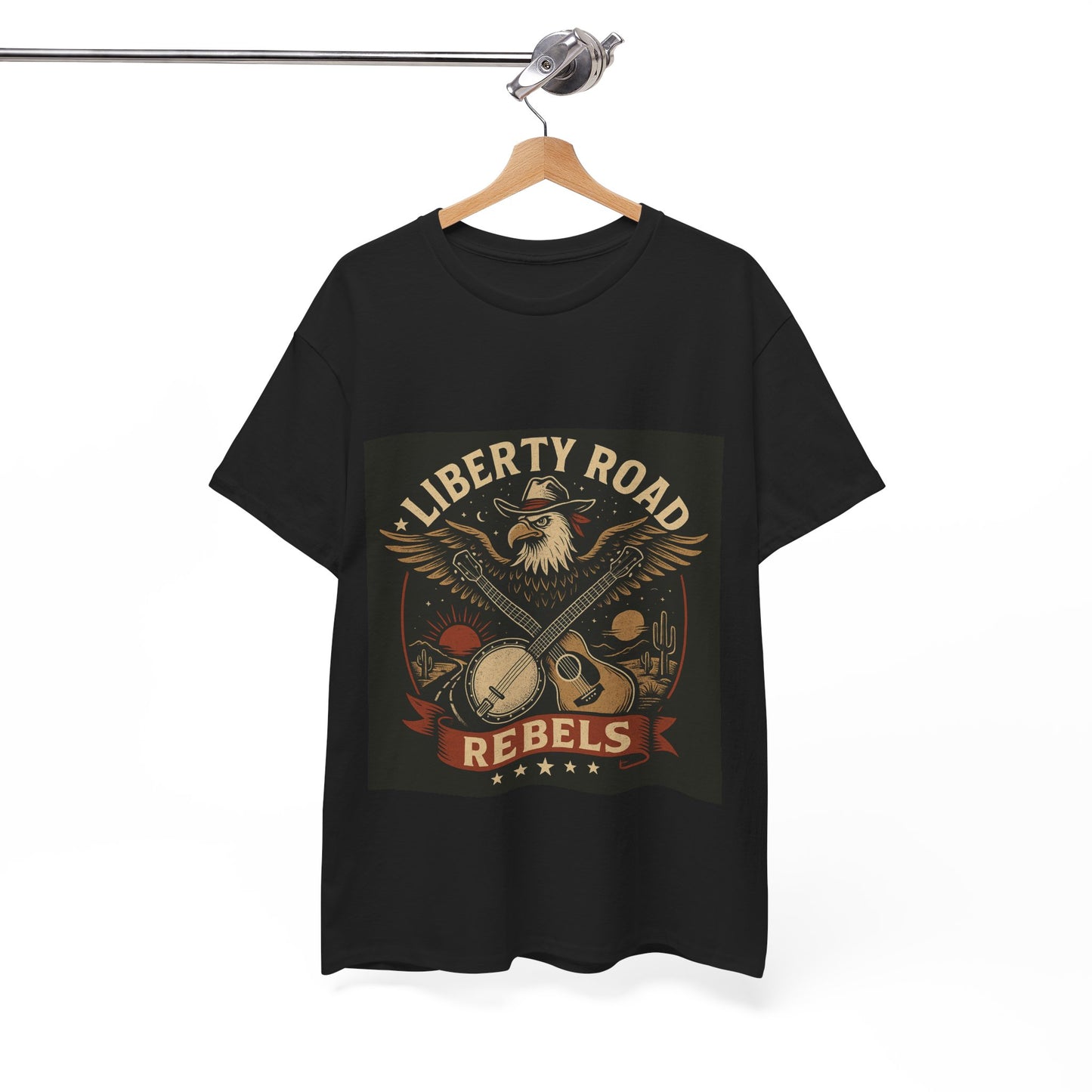 Liberty Road Rebels Vintage Americana Style Tee Unisex T-Shirt