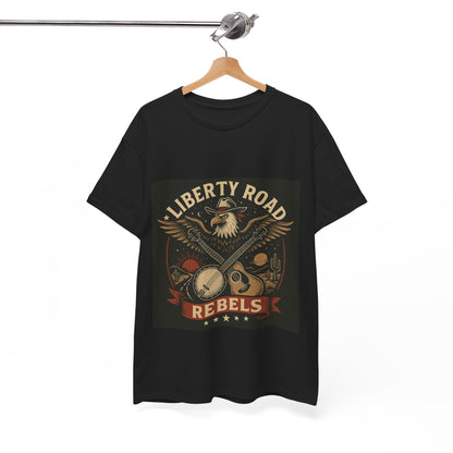 Liberty Road Rebels Vintage Americana Style Tee Unisex T-Shirt