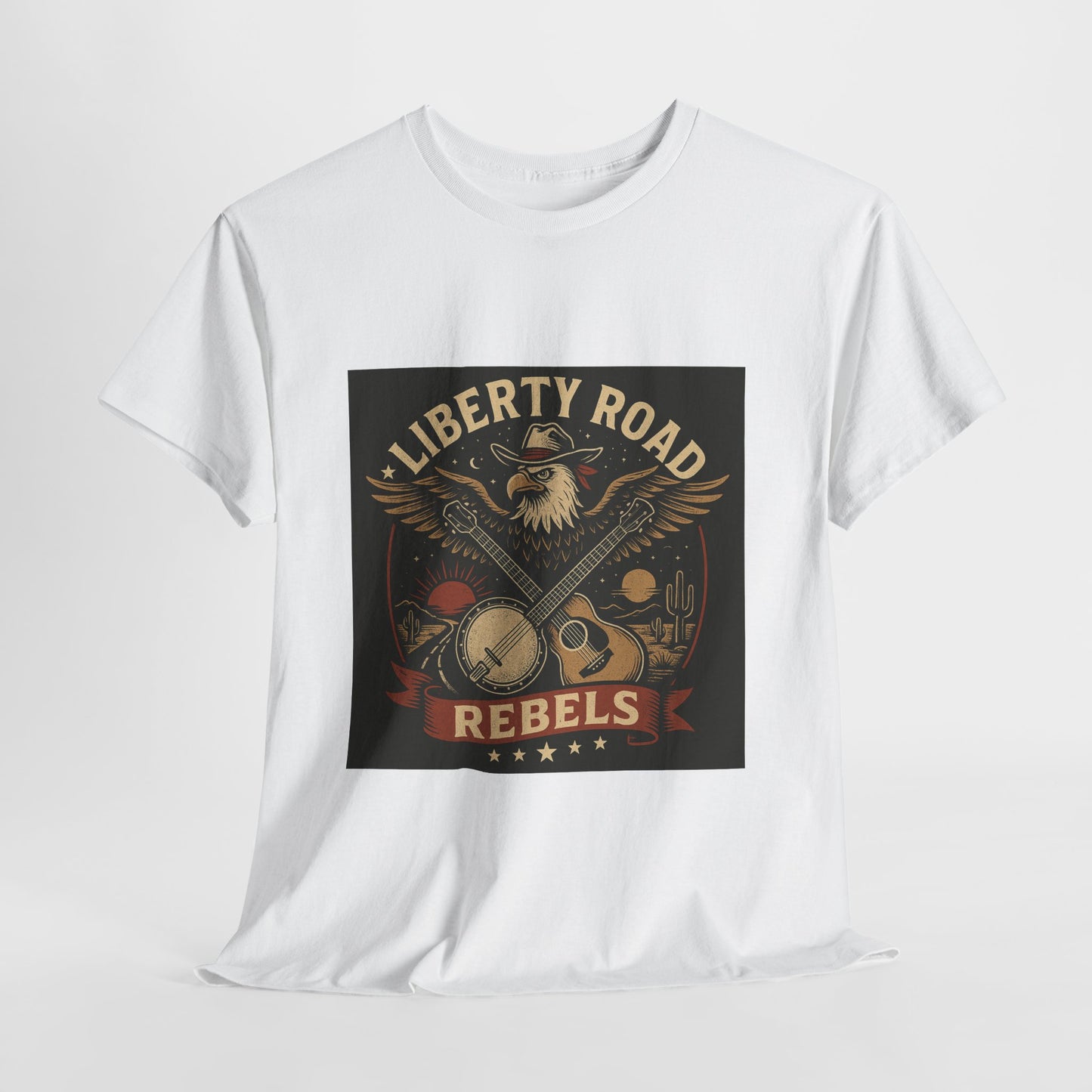 Liberty Road Rebels Vintage Americana Style Tee Unisex T-Shirt