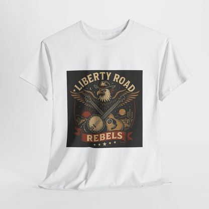 Liberty Road Rebels Vintage Americana Style Tee Unisex T-Shirt