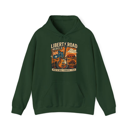 Liberty Road Rebels Australiana Hoodie