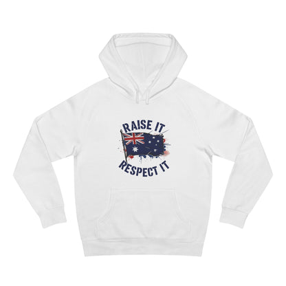 Raise It Respect It Australian Pride Hoodie
