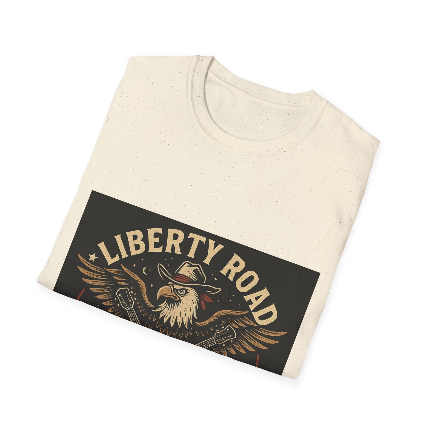 Liberty Road Rebels Vintage Americana Style T-Shirt