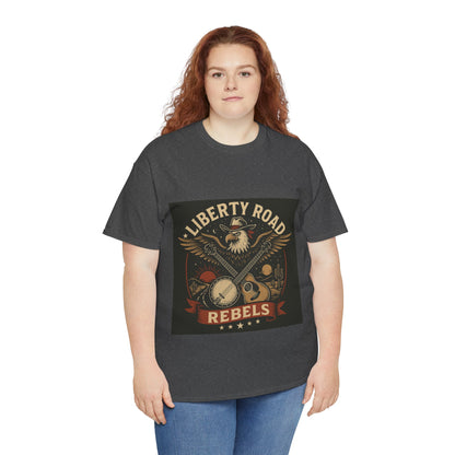 Liberty Road Rebels Vintage Americana Style Tee Unisex T-Shirt