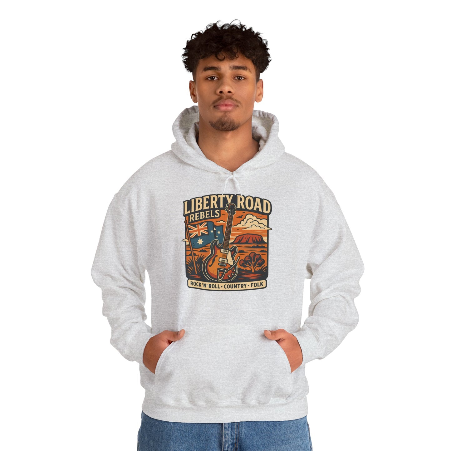 Liberty Road Rebels Australiana Hoodie