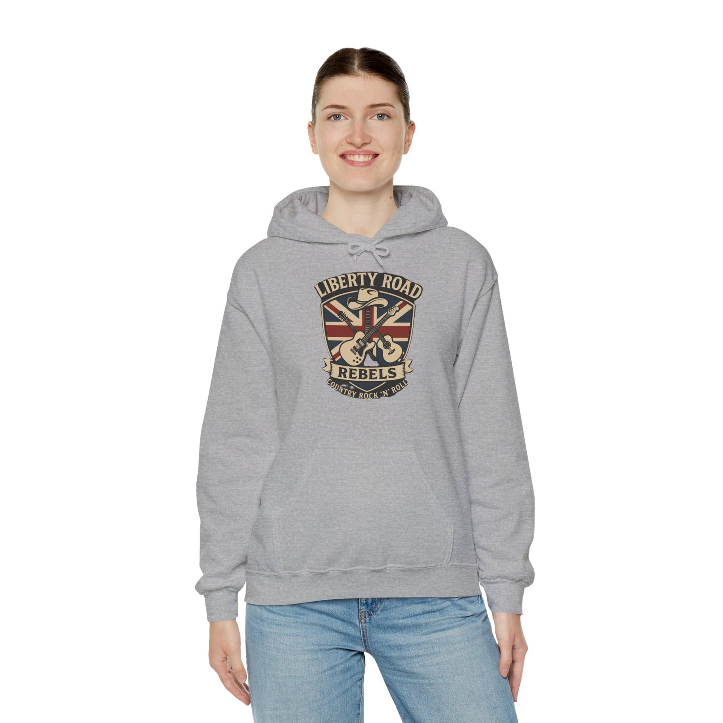 Liberty Road Rebels Britannia Hoodie Unisex Sweatshirt