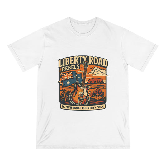 Liberty Road Rebels Australiana Vintage Rock 'n' Roll T-Shirt