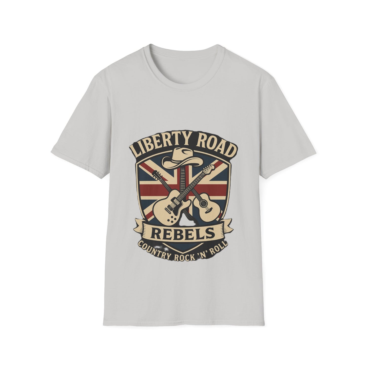 Liberty Road Rebels Britannia T-Shirt  Unisex Softstyle Tee