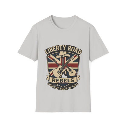 Liberty Road Rebels Britannia T-Shirt  Unisex Softstyle Tee