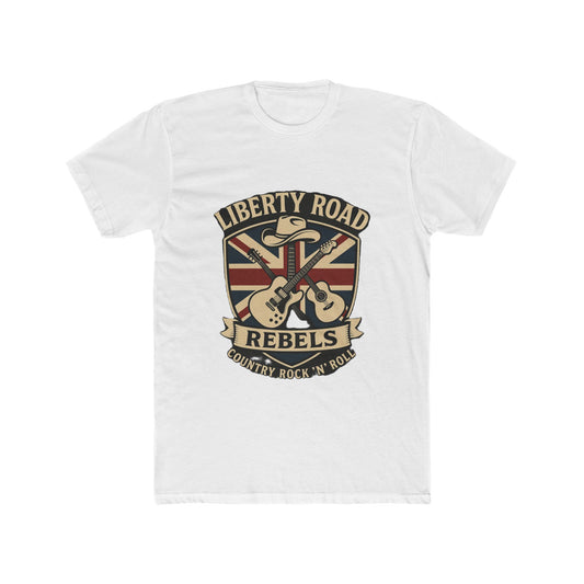 Liberty Road Rebels Britannia Crew Tee Unisex Cotton T-Shirt