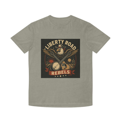 Liberty Road Rebels Vintage Americana Style Unisex Faded Tee T-Shirt