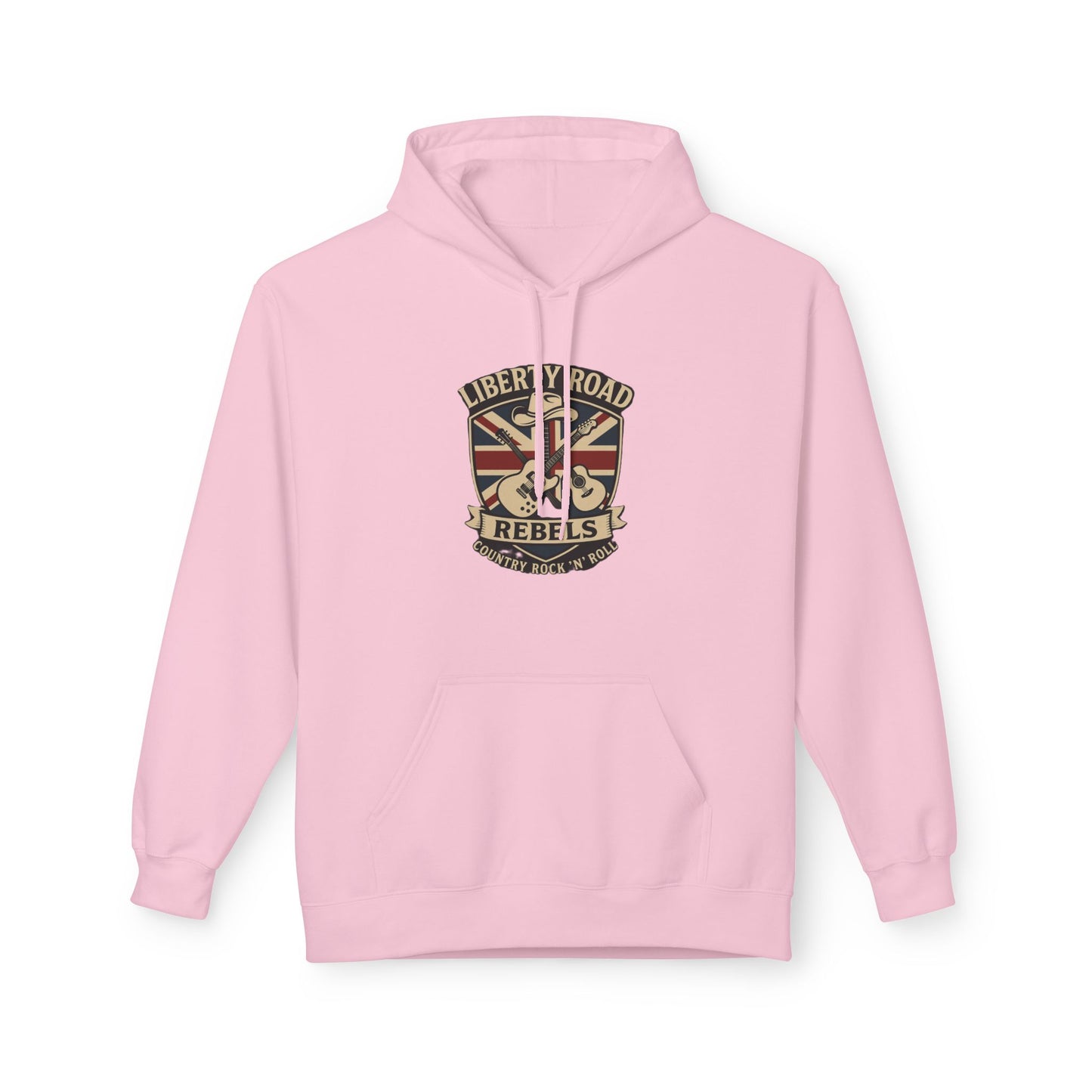 Liberty Road Rebels Britannia Fleece Hoodie Unisex Sweatshirt