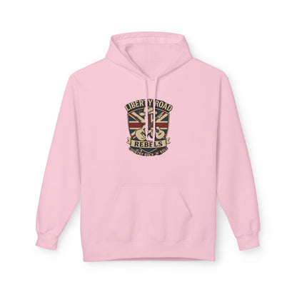 Liberty Road Rebels Britannia Fleece Hoodie Unisex Sweatshirt