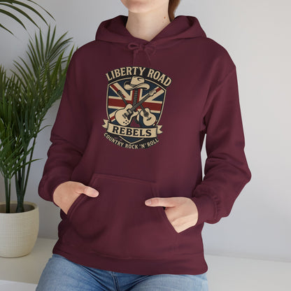 Liberty Road Rebels Britannia Hoodie Unisex Sweatshirt