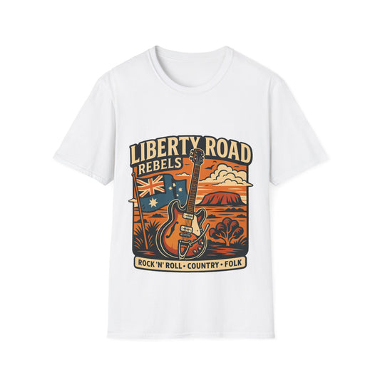 Liberty Road Rebels Australiana T-Shirt Unisex Graphic Tee