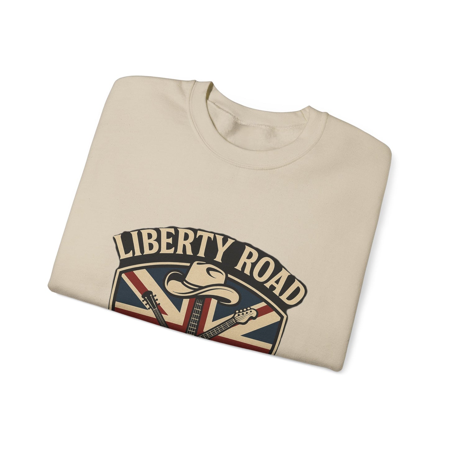 Liberty Road Rebels Britannia Sweatshirt Unisex Crewneck Longsleeve T-Shirt