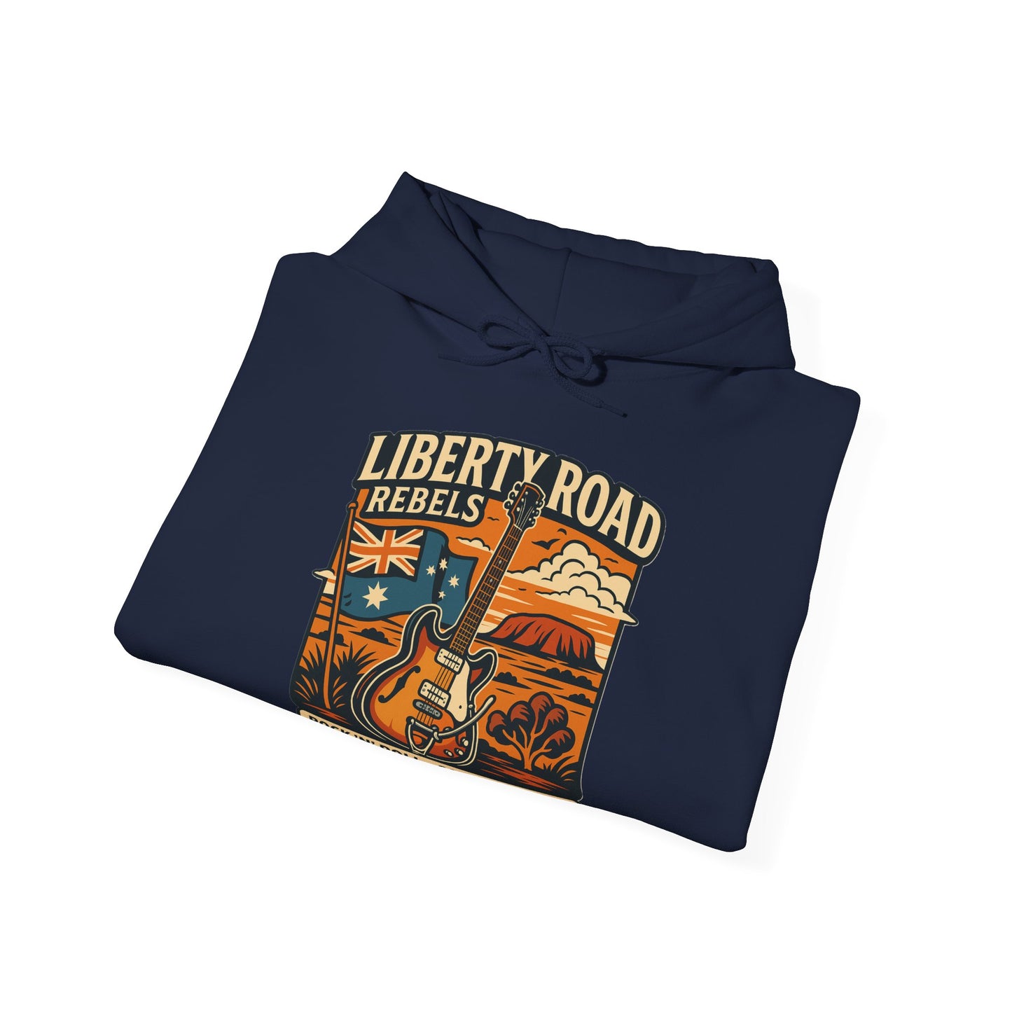 Liberty Road Rebels Australiana Hoodie