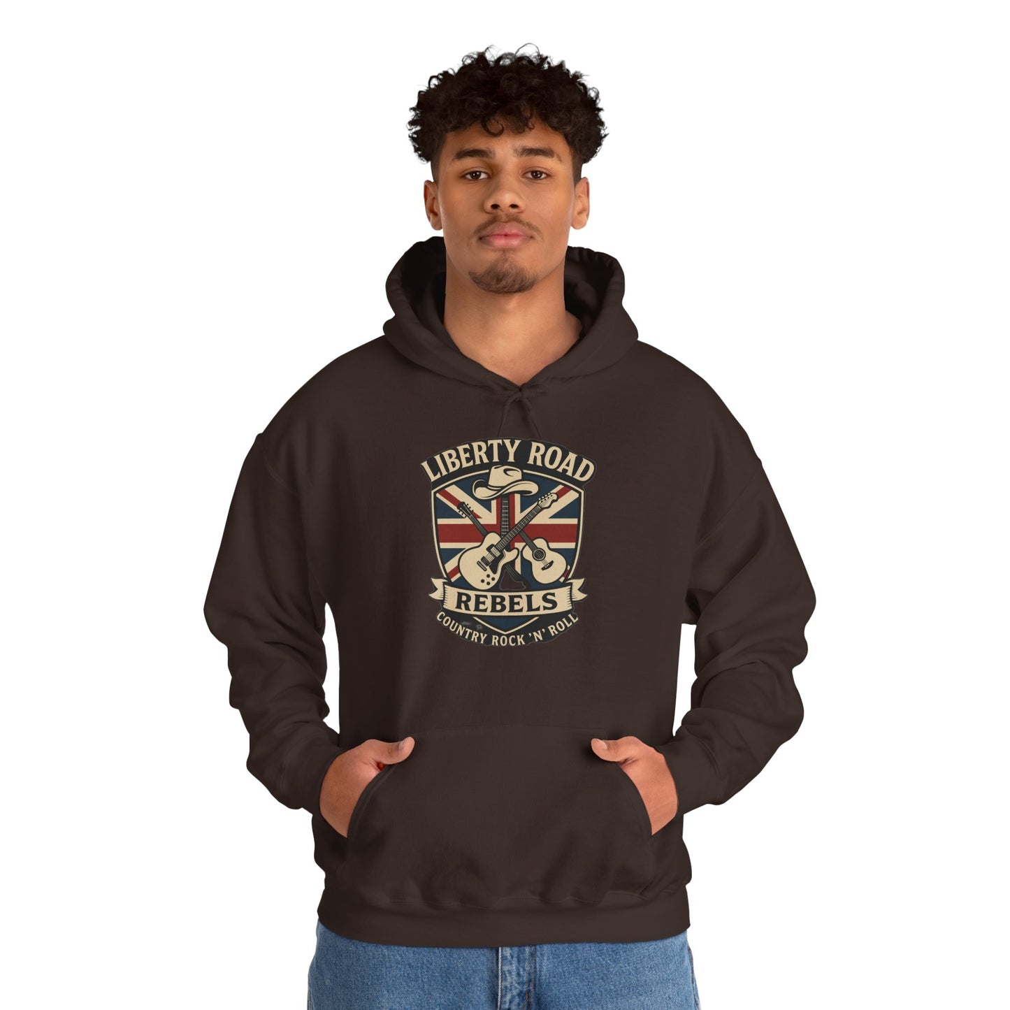 Liberty Road Rebels Britannia Hoodie Unisex Sweatshirt