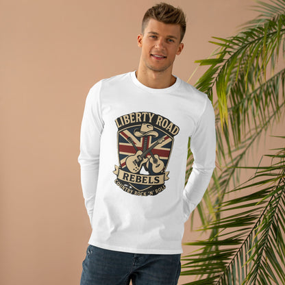 Liberty Road Rebels Britannia Men's Longsleeve Tee T-Shirt Sweatshirt