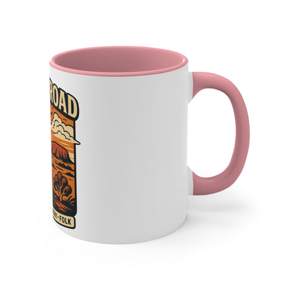 Liberty Road Rebels Australiana Colorful Accent Coffee Mug