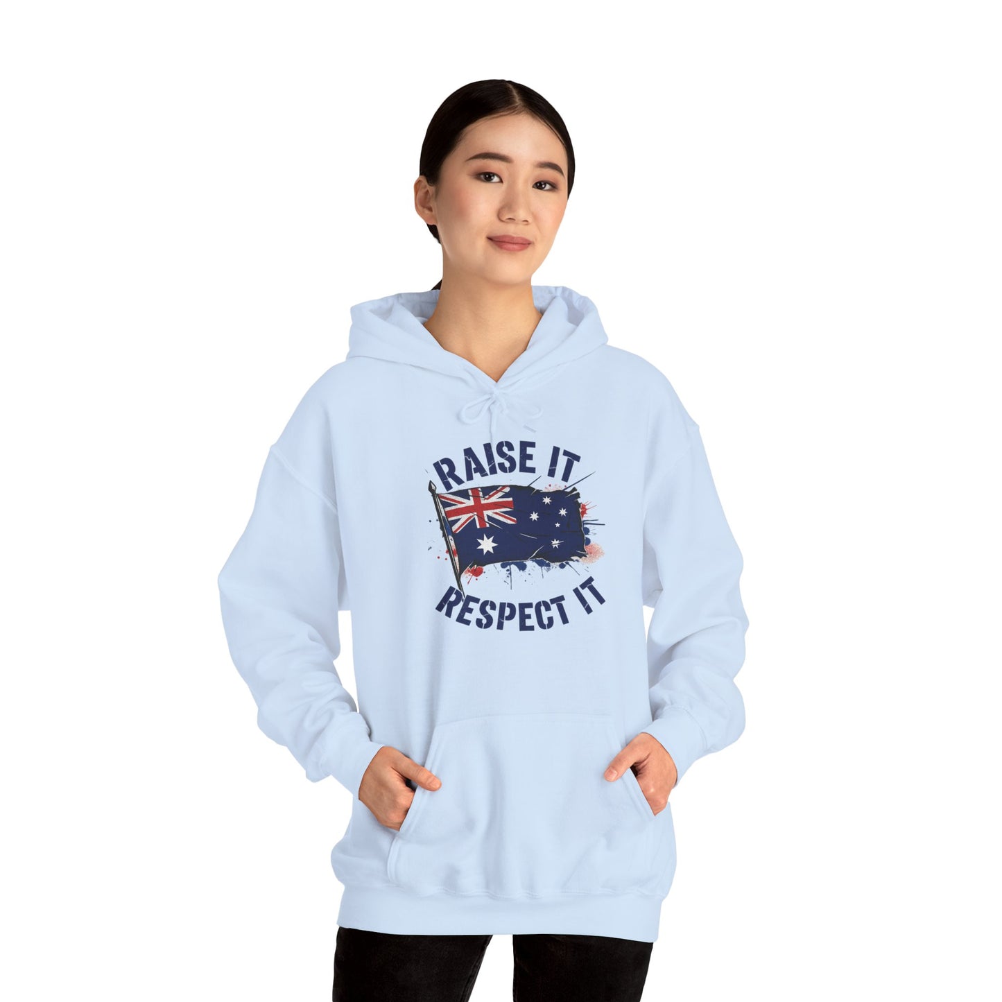 Raise It Respect It Aussie Flag Pride Unisex Sweatshirt
