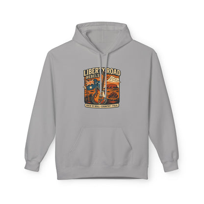 Liberty Road Rebels Vintage-Inspired Australiana Hoodie Cozy Sweatshirt
