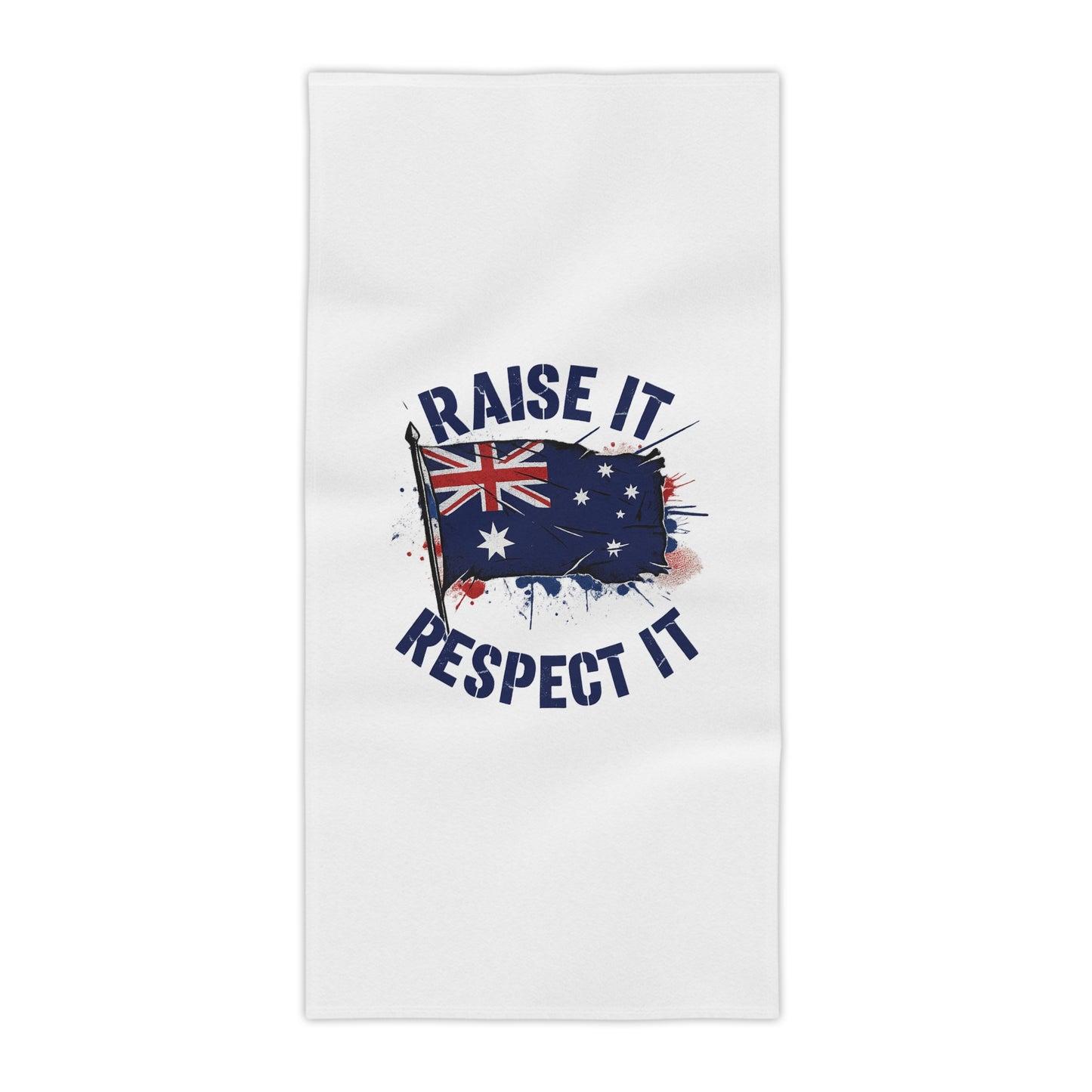 Raise It Respect it Australian Pride Beach Towels