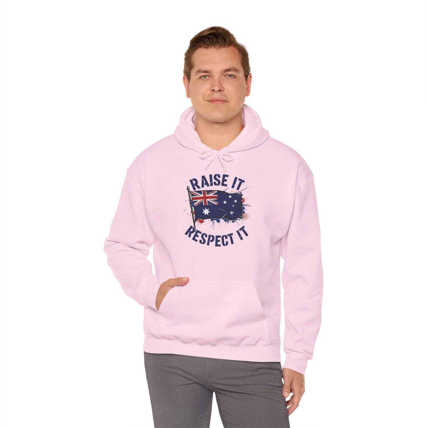 Raise It Respect It Aussie Flag Pride Unisex Sweatshirt