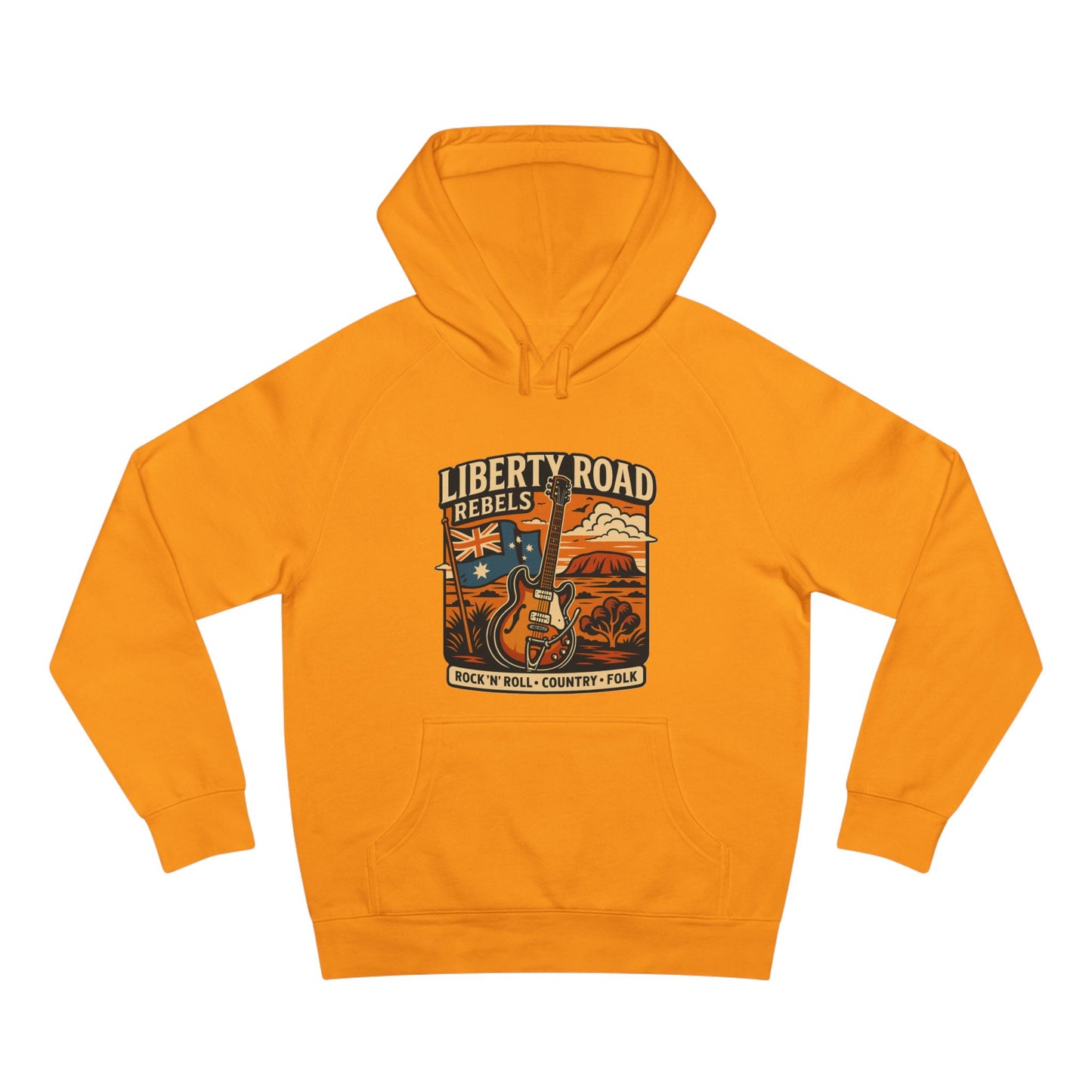 Liberty Road Rebels Vintage Australiana Hoodie