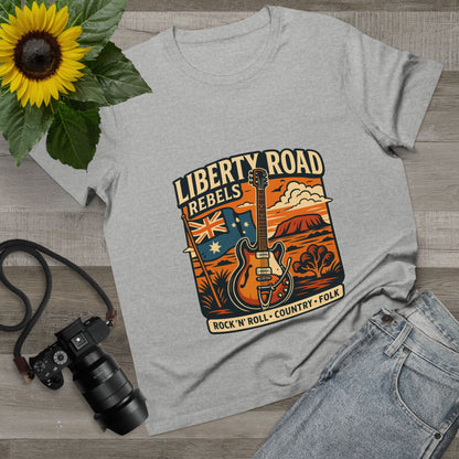 Liberty Road Rebels Vintage Australiana Rock 'n' Roll Tee T-Shirt