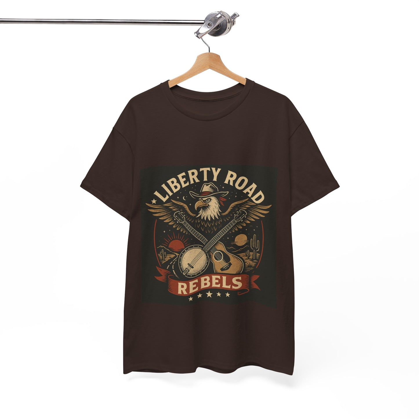 Liberty Road Rebels Vintage Americana Style Tee Unisex T-Shirt