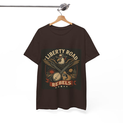 Liberty Road Rebels Vintage Americana Style Tee Unisex T-Shirt