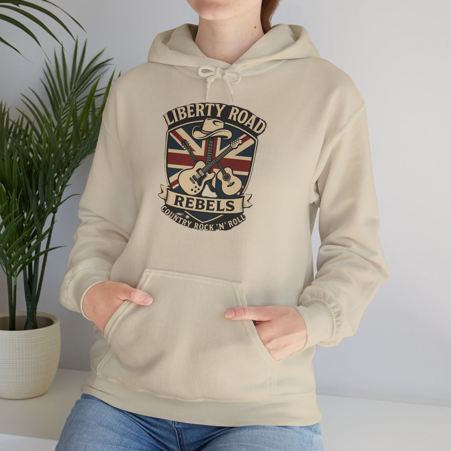 Liberty Road Rebels Britannia Hoodie Unisex Sweatshirt
